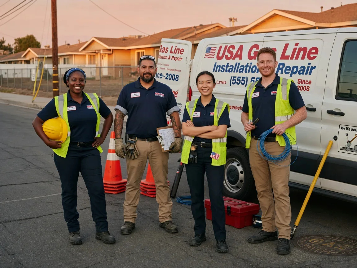 Gas Line Installation company in Howe, OK